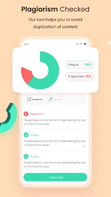 Paraphrase Tool Paraphraser android App screenshot 3