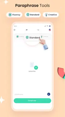 Paraphrase Tool Paraphraser android App screenshot 4